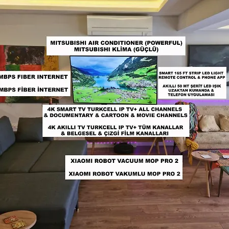 Elegant & Cozy Retreat Home, Center Gem By The Seaside, Steps From The Tram Apartament Izmir